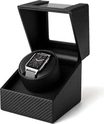 Produktbild von Goliving Watchwinder – Automatischer Uhrenbeweger – Uhrenbox – Uhrenbox – Watch Winder Box – Schwarz