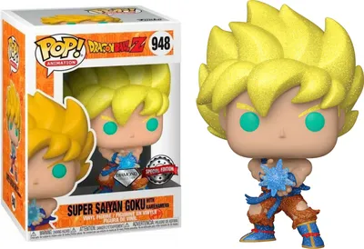 Obrázek produktu pro Funko Pop! Dragon Ball Z Super Saiyan Goku with Kamehameha Diamond 948
