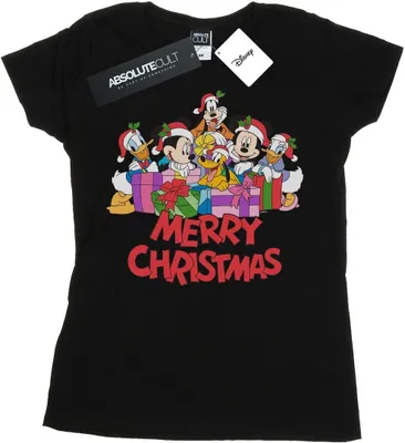 Zdjęcie produktu dla Disney – koszulka damska „Mickey Mouse and Friends” BI32782 (S) (czarna)