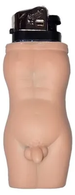 Produktbild von Feuerzeug in Form einer männlichen Figur