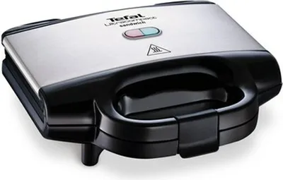 Produktbild von Tefal ULTRACOMPACT Sandwichmaker 700 W Schwarz, Edelstahl