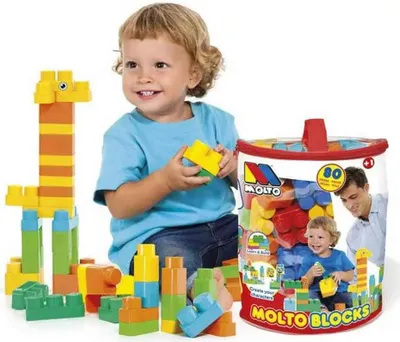 Imagen del producto de Juego de construcción Moltó (80 piezas)