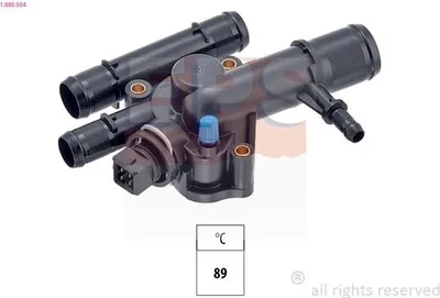 Produktbild von EPS Thermostat Kühlmittel 89°C für RENAULT CLIO II (BB0/1/2, CB0/1/2) KANGOO (KC0/1) ESPACE IV (JK0/1) TRAFIC II Kasten (FL) für OPEL