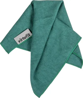 Produktbild von VirtuFit Premium Yoga Microfaser Handtuch 76 x 51 cm Ozeangrün