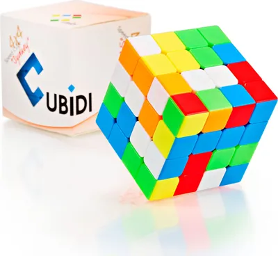 Produktbild von CUBIDI® Zauberwürfel 4x4 - Sydney - ohne Sticker - Speedcube 4x4x4 mit optimierten Eigenschaften für Speed-Cubing - Magic Cube für Fortgeschrittene