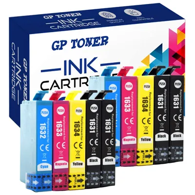 Zdjęcie produktu dla 10x Tusze do Epson 16XL für Epson WF2760DWF WF2660DWF WF2630WF