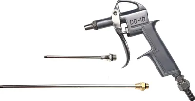 Produktbild von GÜDE Druckluft Ausblaspistole Pistole Blaspistole Druckluftpistole 3-teilig