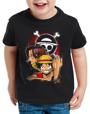 Produktbild von style3 Monkey D. Ruffy Kinder T-Shirt strohhut bande anime manga
