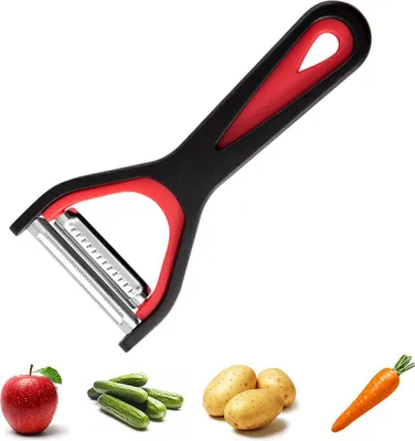 Obrázek produktu pro Multifunkční škrabka, kráječ na dýně 2 v 1, loupací nůž z nerezové oceli, drátěný kráječ