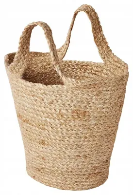 Produktbild von IKEA TOLKNING Hängender Jute Einkaufskorb