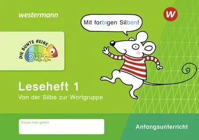 Obrázok produktu pre DIE BUNTE REIHE - Deutsch. Leseheft 1 - Silbenausgabe