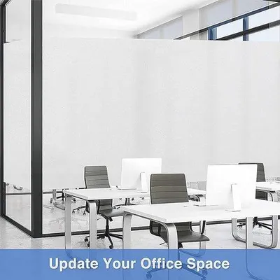 Productafbeelding van Famanu raamfolie, privacyfolie - 45 x 200 cm, met melkglaslook