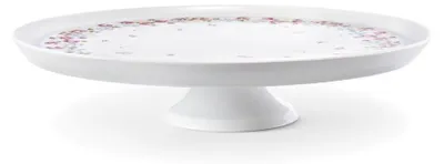 Produktbild von Leander Kuchenteller auf Beinen, 28 cm, RoseLine, Leander, Tschechisches Porzellan