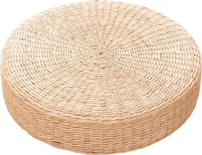 Produktbild von Futonkissen - Shipenophy - Japanisches Fensterkissen rund einfarbig - 30CM*6 - Rush
