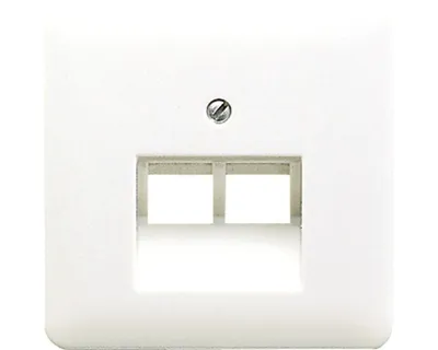 Immagine prodotto di Jung CD 569-2 UA WW Coperchio per ISDN 2-gang bianco alpino CD500