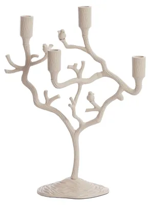 Produktbild von Light & Living Kerzenhalter 4-flammig JARDIA crème – 35x14x47 cm