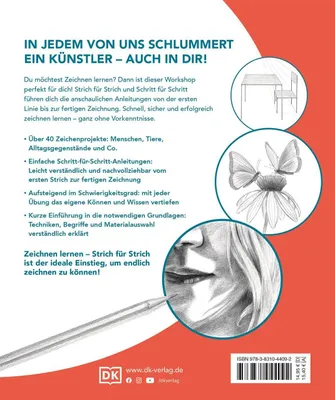 Produktbild von Zeichnen lernen - Strich für Strich