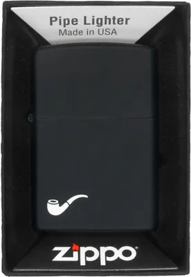 Zdjęcie produktu dla Zapalniczka Zippo Pipe Black Matte 60001269
