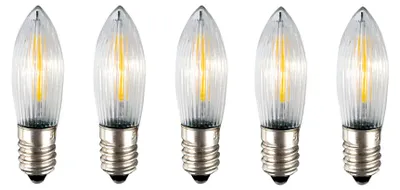 Produktbild von Ersatzkerzen LED-Filament 8V 0,5W, 5Stk E10, für 30 Brennstellen innen 914313
