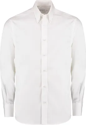 Obrázek produktu pro Pánská košile Kustom Kit Tailored Fit Business, dlouhý rukáv BC600 (velikost límce 42) (bílá)