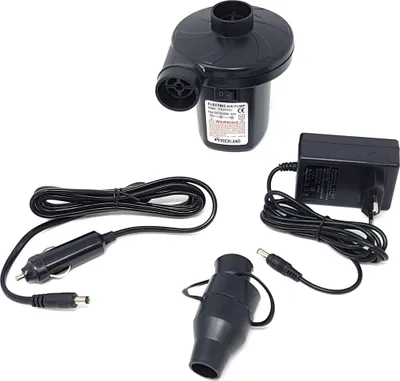 Zdjęcie produktu dla Elektryczna pompka powietrza Rockland Prius Air Pump 60 min Electric Pump Black