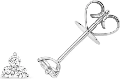 Produktbild von Funkelndes Feuer 18 Karat (750) Weißgold Damen - Diamant Paar Ohrstecker Brillant-Schliff 0.16 Karat G - VS; TRS3470018KW