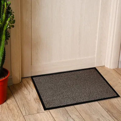 Productafbeelding van Deurmat - Antislip en wasbaar - Vuilvanger - 40 x 60 cm - Bruin