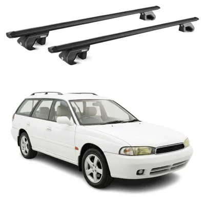 Image de Barres de toit transversales pour Subaru Legacy I II III Break 1989-2004 Alu ABE, productTiles.product.images.aiGenerated