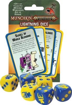 Produktbild von Munchkin Warhammer Age of Sigmar Ltg Dice - Würfel - ENG Edition
