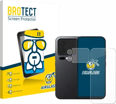 Produktbild von BROTECT Schutzglas für Xiaomi 17 Pro (Display+Kamera) Schutzfolie Panzer Folie Glas Display Schutz klar