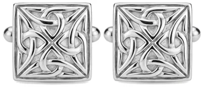 Image de Manchettes celtiques en argent pour hommes
