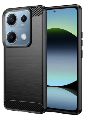 Obrázek produktu pro Techsuit – Carbon Silicone silikonové pouzdro pro Xiaomi Redmi Note 14S – černé