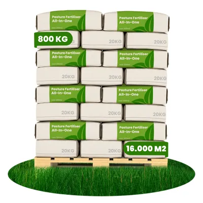 Produktbild von Weidedünger All-In-One (40x = 800 kg – für 16.000 m2)- Organifer