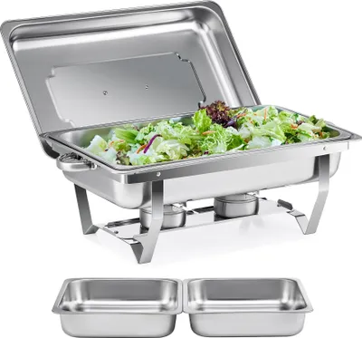 Produktbild von 9 L 1/2&1/1 Büfett-Set 2-in-1 Chafing Dish
