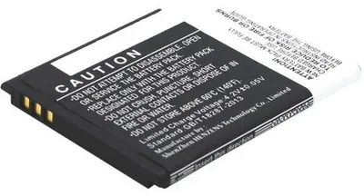 Produktbild von Akku für Panasonic BJ-LT100010 Li-Ion 3,7 Volt 1000 mAh schwarz