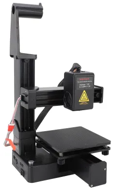 Zdjęcie produktu dla Drukarka 3D z multipleksowaniem częstotliwościowym, wysoka dokładność, szybkie nagrzewanie, kompaktowa drukarka 3D do celów edukacyjnych, wtyczka amerykańska, czarna