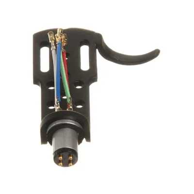 Produktbild von Analogis Headshell HS-15, Verkabelung vergoldet, Gewicht 8g