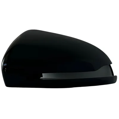 Produktbild von BILMAX Links Außenspiegelkappe Ersatz für Mercedes W205 W222 2013-2019 Schwarz Glänzend (Fahrerseite)