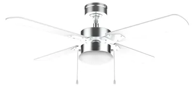 Productafbeelding van Cecotec EnergySilence Aero 450 IronWhite, Binnenventilator met bladen, Wit, Metaal, Voor het plafond, 25 m², 106 cm, AC