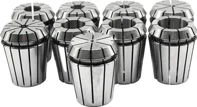 Produktbild von ER32 CNC Spannzangenfutter, MT3 Welle Typ, M12 Zugstangen-Gewinde, Länge 40 mm, Durchmesser 33 mm, Innendurchmesser Optionen 2/4/6/8/10/12/16/18/20 mm