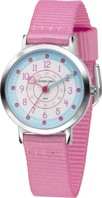 Jacques Farel Kinderuhr 'Dinosaurier' – Wasserdicht 5 Bar, 28 Mm, Mit Leuchtzeigern