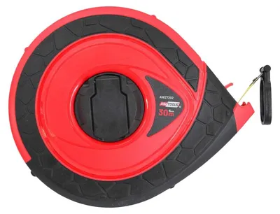 Image de AW Tools - Mètre ruban AW1397 (20 m x 15 mm) (rouge/noir)
