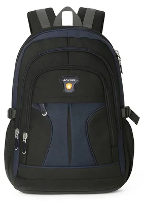 Produktbild von Aoking Rucksack 22L Herren Damen Schulrucksack, Sportrucksack, Freizeitrucksack, Uni Arbeit Business, Reiserucksack Handgepäck, Outdoor Wandern Trekking - passt 15,6 Zoll Laptop Daypack in 5 Farben Blau