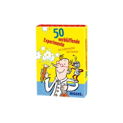 Obrázek produktu pro 50 verblüffende Experimente zum Selbermachen und Staunen