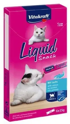 Zdjęcie produktu dla Vitakraft Liquid Snack, Junior, Kurczak, Ryba, Wieprzowina, 90 g