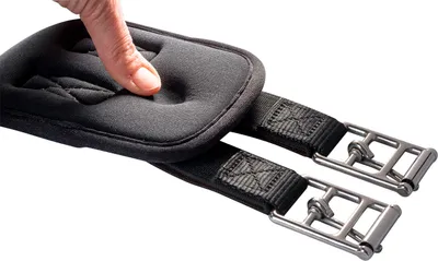 Produktbild von NORTON Memory anatomischer Sattelgurt, Farbe:Schwarz, Größe:145 cm