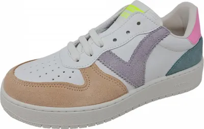 Produktbild von Victoria  Damenschuhe Schnürschuhe Sportive Sneaker low Weiß Freizeit, Schuhgröße:40 EU