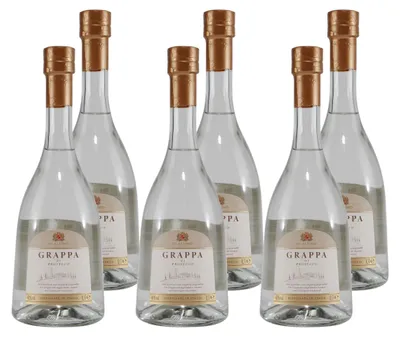 Produktbild von Di Alfino Grappa di Prosecco (6 x 0,5L)