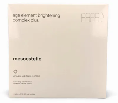 Image de Mesoestetic Age Element Brightening Complex Plus, 4 x 5,5 ml