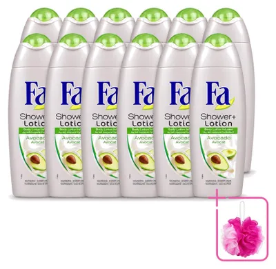 Obrázek produktu pro 12 kusů sprchového krému Fa s avokádovým mlékem - 250 ml - balení s výhodou - 12 kusů